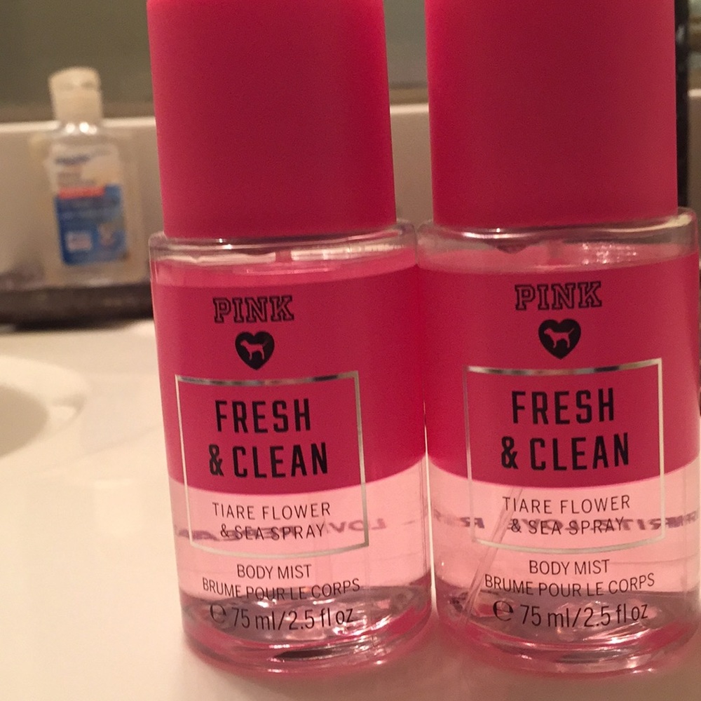 Pink fresh and clean New